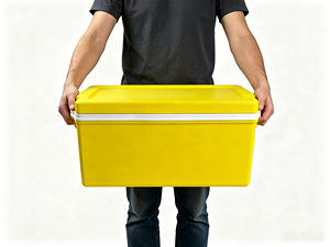 Contenedor de Transporte de Sushi Aislado Profesional de 22L, Caja Bento <span class=keywords><strong>Japonesa</strong></span>, Moldeado por Inyección en PP, para Logística de Catering - Product Image 4
