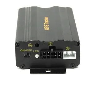 Alarm Remote Kontrol 103A Slot Kartu SD, Alat Pelacak Sistem GPS Anti Maling GPS Kendaraan Pelacak GPS Mobil