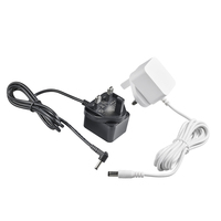 Adaptateur d'alimentation mural en matériau PC avec prise DC certifié CE RoHS UKCA 12W 5V 2A 6V 2A 12V 1A