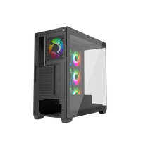 AntarcChill Factory OEM ODM Mid Tower EATX ATX M-ATX Desktop Gamer Cabinet Case Pc Gaming Computer Case Towers With Fans