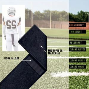 Toalla Deportiva de Microfibra Elite con Logotipo Personalizado, Toalla de Fútbol Americano Bordada con Etiqueta - Product Image 3