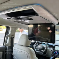 Moniteur de divertissement arrière HD grand écran pliable électrique pour voiture de luxe – Amélioration intérieure