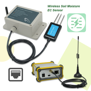 เซ็นเซอร์วัดความชื้นในดินแบบไร้สาย ใช้แบตเตอรี่ พร้อมเซ็นเซอร์อเนกประสงค์ในดิน รองรับการเชื่อมต่อ LoRaWAN IoT สำหรับการเกษตรอัจฉริยะ - Product Image 1
