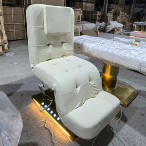 Letto <span class=keywords><strong>2025</strong></span> salone di bellezza elettrico di lusso con 3-4 motori e regolazione | Lettino da massaggio per la ceretta - Product Image 3