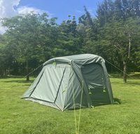Offre Spéciale tente gonflable d'air de camping de toile de luxe de T/C portative pour l'usage de famille