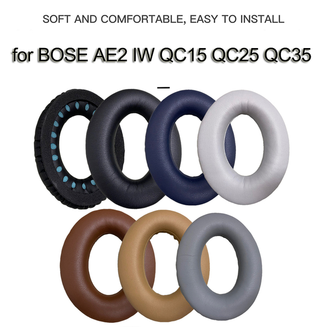 Replacement Ear Pads Headbands Quiet Comfort Headphones and Gaming Headset for BOSE AE2 IW QC15 QC25 QC35 Cushion Set