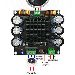 บอร์ดขยายสัญญาณดิจิตอลโมโน XH-M253กำลังสูง TDA8954TH คอร์โหมด Btl ระดับไข้420วัตต์ - Product Image 5
