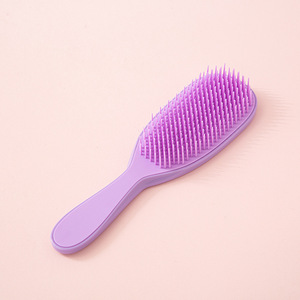 Custom Luxury ABS Antistatic Detangling Common Comb <b>Scalp</b> <b>Massage</b> Laser Comfortable Fashion Design Salon Home Box Large - Product Image 3