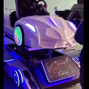 Nouveau simulateur de conduite en réalité virtuelle (VR) d'intérieur, fabriqué en métal et en fibre de verre, pour les salles de jeux vidéo de course VR dans les centres commerciaux - Product Image 2