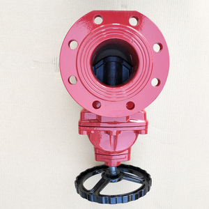 ANSI Fire Water Flange DarkWedge Signal Gate Soft Seal Cast Iron Signal - Product Image 5