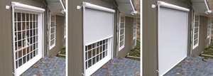 Stores solaires motorisés pour fenêtres avec protection solaire intégrée, installation facile, en polyester - Product Image 2