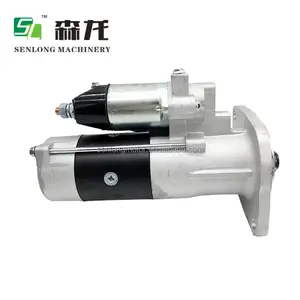 Starter Assembly NEW 24V 11T 5.0KW 6D31 Straight Body Kato 700-5-7 Kobelco 200-3-5 Starter Motor M002T78372 M002T78381 M002T7838 Factory Sales