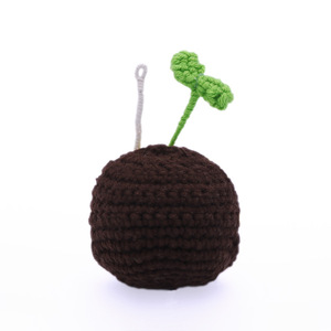 Nuevo muñeco de coco tejido a crochet hecho a mano, de gran venta transfronteriza, muñeco de coco pequeño tejido a crochet, muñeco de hilo terminado. - Product Image 2
