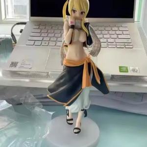 Figurines de manga 23 cm, statues Fairy Tail Lucy Heartfilia, filles sexy, figurines d'anime en PVC pour jouets de collection pour adultes - Product Image 2