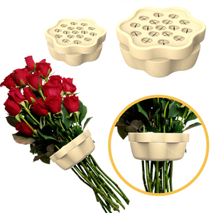 New Arrival Tik Tok Spiral <b>Flower</b> Stem Vase Ikebana DIY <b>Bouquet</b> Arrange Garden Supplies Pot Set - Product Image 6