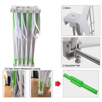 Stand d'exposition portable à montage facile, directement de l'usine, stand d'exposition pliable, support de bannière de fond pop-up
