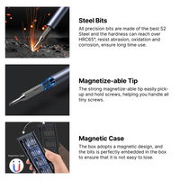 Professional Precision Screwdriver Set 25 In 1 Magnetic Steel Bits Custom Logo Electronics Repair Tool Kit OEM ODM Manufacturer