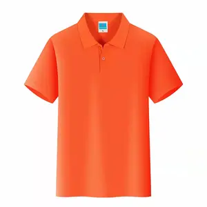 POLO-Hemd individuelle Werbung Shirt aufschlag kurze Ärmel T-Shirt Stickerei Druck Logo