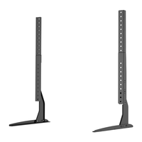 Soporte de TV de mesa universal Elevador de monitor de montaje en pedestal compatible con pantallas de TV de 22 "-65"-sostiene de forma segura 50KG y máximo VESA 800x400mm
