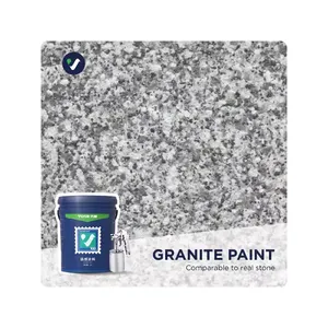 Wanlei Water-based Rock Chip Granite Stone Building Paint