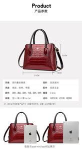Designer <b>Bags</b> <b>Women</b> PU Leather Handbags Luxury Ladies Hand <b>Bags</b> Fashion Pattern <b>Bag</b> - Product Image 3