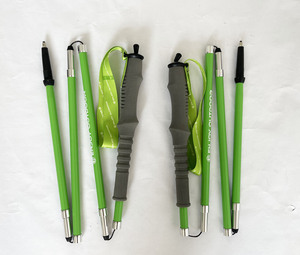 <span class=keywords><strong>Bastones</strong></span> nórdicos plegables ajustables de aluminio personalizados 7075 <span class=keywords><strong>bastones</strong></span> plegables para mochileros senderismo trekking - Product Image 3