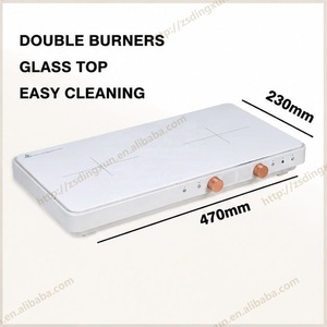 Placa <span class=keywords><strong>de</strong></span> <span class=keywords><strong>Inducción</strong></span> Eléctrica <span class=keywords><strong>de</strong></span> 2 Quemadores, Panel Microlite <span class=keywords><strong>de</strong></span> 2800W, Alta Eficiencia, Multifunción, Resistente al Agua, Cocina Portátil <span class=keywords><strong>de</strong></span> Sobremesa - Product Image 2