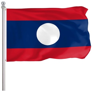 Bandera de Kuwait de bajo <span class=keywords><strong>precio</strong></span> 3x5 pies, 100D, con 2 ojales metálicos, resistente a la decoloración, colores vivos, bandera de 3x5 pies, venta al por mayor personalizada - Product Image 6