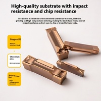Lame de coupe CNC N123L2-0800-0002-GF, outil de tournage haute performance