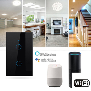 Cuộc sống thông minh app điều khiển Wifi chuyển đổi ánh sáng tuya App EU 1/2/3 gang Glass màn hình cảm ứng Bảng điều chỉnh Wifi tường ánh sáng thông minh chuyển đổi - Product Image 6