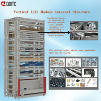 Système VLM (Module de Levage Vertical Automatisé) Direct Usine, Capacité 750 kg, Casier Intelligent pour la Gestion des Stocks en Entrepôt