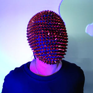 ไนท์คลับหมุดประดับพลอยเทียม,หน้ากากสำหรับเต้นเม่นผ้าคลุมหัวบาร์แบบหนามสำหรับการแสดงดีเจ - Product Image 4