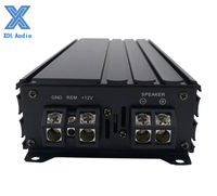 Mini amplificateur monoblock de classe D haut de gamme 1000 watts * 1 canal, largeur de circuit imprimé 88, avec crossovers et égaliseurs pour la qualité sonore de l'autoradio