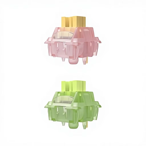 מתגי OUTEMU Peach/Lemon V3 שקטים להחלפה חמה לסיטונאות, עבור מקלדות מכניות בהתאמה אישית - Product Image 5