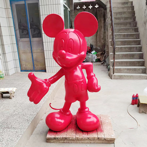 Escultura <span class=keywords><strong>de</strong></span> Ratón <span class=keywords><strong>de</strong></span> Arte <span class=keywords><strong>Pop</strong></span> Personalizada, Estatua <span class=keywords><strong>de</strong></span> <span class=keywords><strong>Mickey</strong></span> <span class=keywords><strong>de</strong></span> Fibra <span class=keywords><strong>de</strong></span> Vidrio, Escultura <span class=keywords><strong>de</strong></span> Resina <span class=keywords><strong>de</strong></span> Dibujos Animados para Jardín - Product Image 2