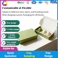Boîte cadeau pour fleurs certifiée, écologique, imperméable, minimaliste, imprimé floral, emballage en papier ondulé pour bouquets