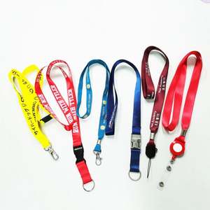 Customized Sublimation Print Neck Strap Satin Polyester Lanyard <b>Personalized</b> Phone Holder Custom Lanyard - Product Image 3