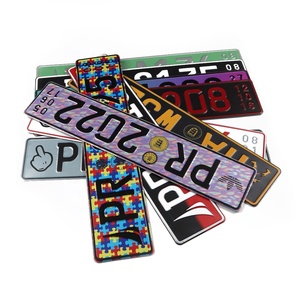 Wholesale Hide <strong>Euro</strong> Car Number <strong>Plate</strong> Custom Promotional Tablilla nautica Auto Vehicle Metal <strong>License</strong> Car Number <strong>Plates</strong> - Product Image 6