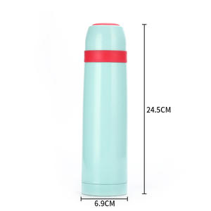 Botella de agua aislada al vacío de acero inoxidable 304 de grado alimenticio Vintage clásico con logotipo personalizado - Product Image 5