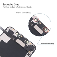 Écran LCD d'origine premium avec numériseur et câble flexible pour haut-parleur d'écouteur, assemblage complet pour remplacement iPhone XS Max