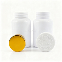 Bouteille en plastique PET de 100cc, 120cc, 150cc, 200cc, 250cc avec couvercle à sécurité enfant pour emballage de pilules, vitamines, gommes et capsules médicales