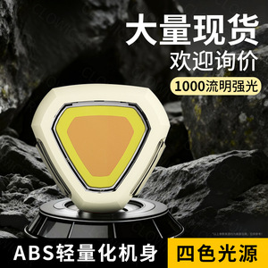 Linterna Frontal LED Recargable con Cuerpo de Plástico, 120 Lúmenes, Luz Blanca, Iluminación de Emergencia para Exteriores - Product Image 2