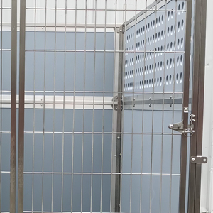 Sistema de <span class=keywords><strong>perrera</strong></span> para perros, jaulas grandes para mascotas, fábrica de China, OEM, <span class=keywords><strong>perrera</strong></span> para perros, jaulas para perros exteriores, perreras de Metal grandes - Product Image 5