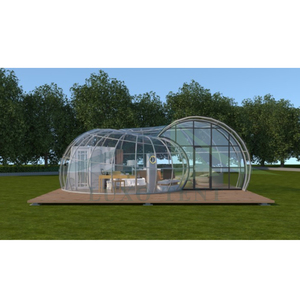 Glaming hotel luxury cabin tent family house boat shell hotel tent - Product Image 2