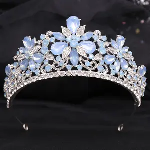 Diadèmes en cristal couronne diadèmes et couronnes de reine pour les femmes couronne de mariage pour la mariée