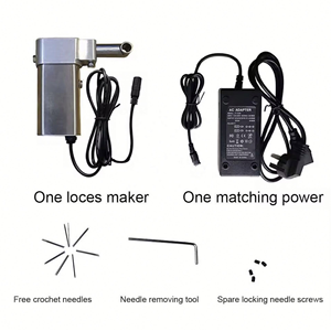 Machine à crocheter les dreadlocks automatique en acier inoxydable améliorée pour la fabrication rapide <span class=keywords><strong>de</strong></span> locs, idéale pour les salons, la maison et les extensions capillaires DIY - Product Image 6