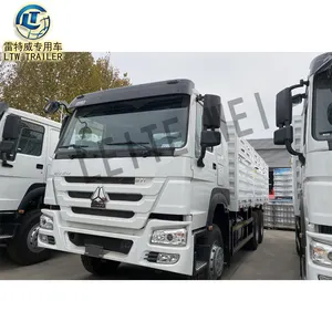 中国重汽豪沃LHD动物货运货车货车6*4 30吨5.6米二手货物自卸车