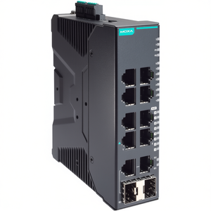 Switch Gestionado Gigabit PoE Moxa SDS-3010-8PoE-2GTXSFP, 8 Puertos, 2 SFP, Redes Empresariales - Product Image 2