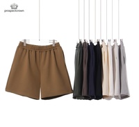 Shorts de survêtement en molleton épais 420 g/m² en coton et polyester, style streetwear, personnalisables, pour la course, en tissu French Terry, vente en gros