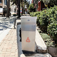 Armoire électrique en acier inoxydable, anti-corrosion, éclairage public, équipement de distribution d'énergie pour la construction